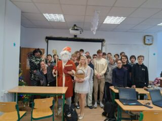 Studenty na EDUCAnetu navštívil Mikuláš - 2